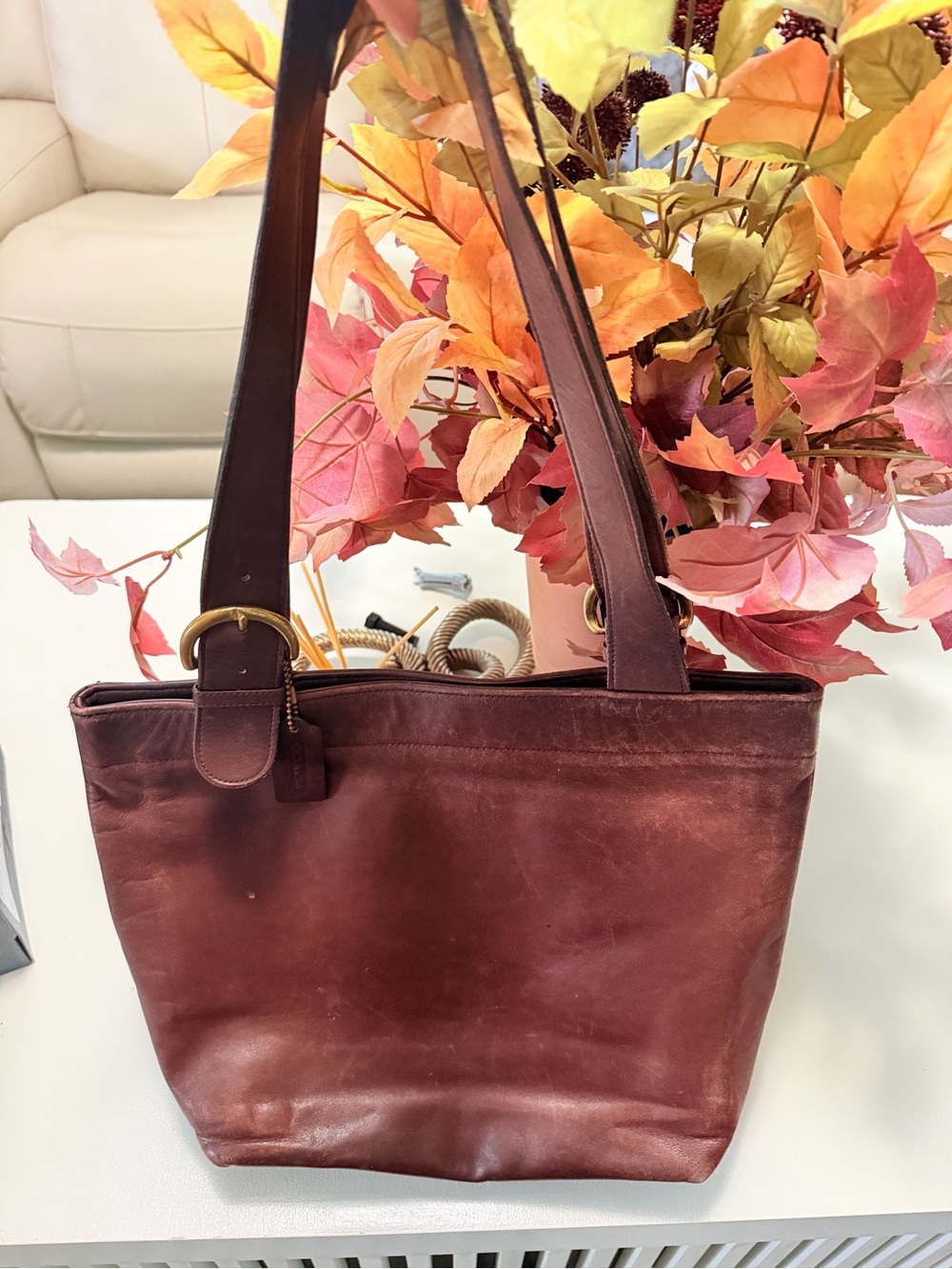 COACH Vintage Custom Soho Waverly Lafayette  Shoulder Hand Bag Hand Painted 4140